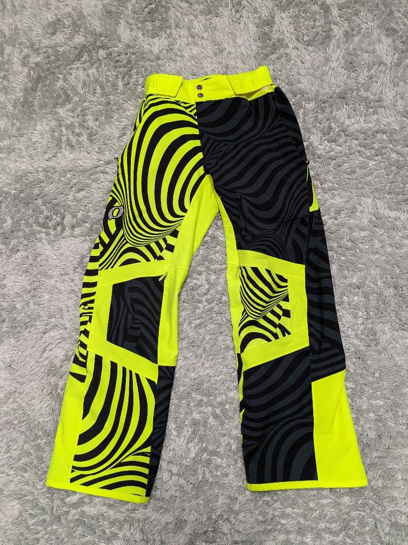 オンヨネ スキーウェア上下SS ゼブラ柄 トラ柄 イエロー/ブラック