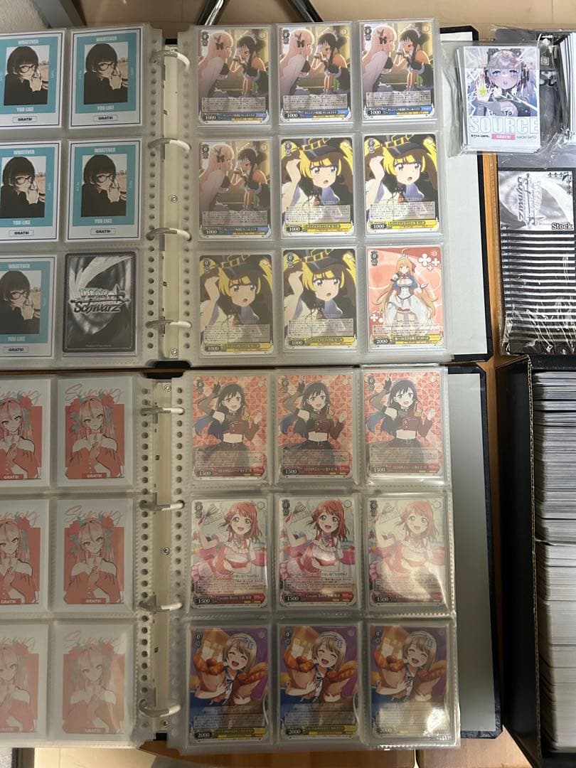 ヴァイスシュヴァルツ　引退品　デッキ　デッキパーツ　プレイマット