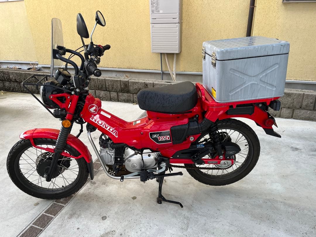 ZETA CT125 ハンターカブ アドベンチャーウインドシールド スクリーン