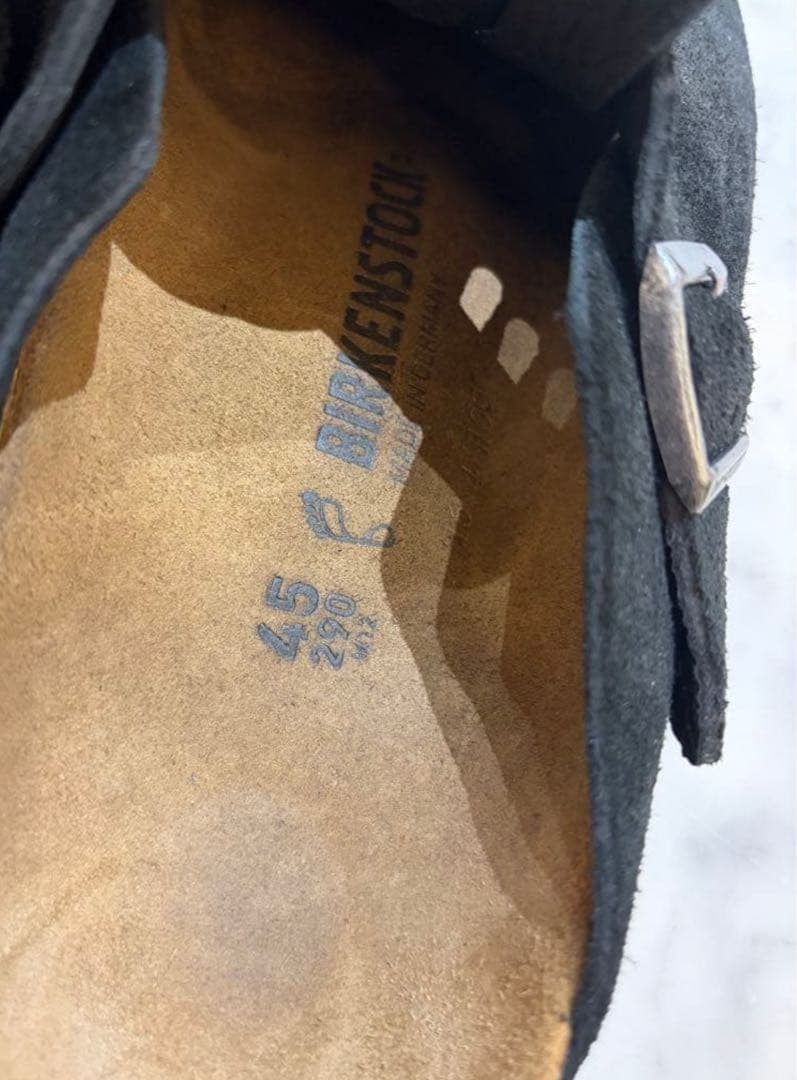 BIRKENSTOCK ブラックサンダル 45