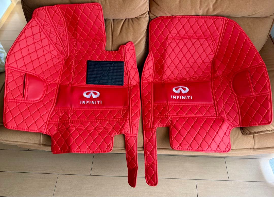 日産 シーマ HGY51 専用 3Dフロアマット インフィニティ ロゴ刺繍入り.