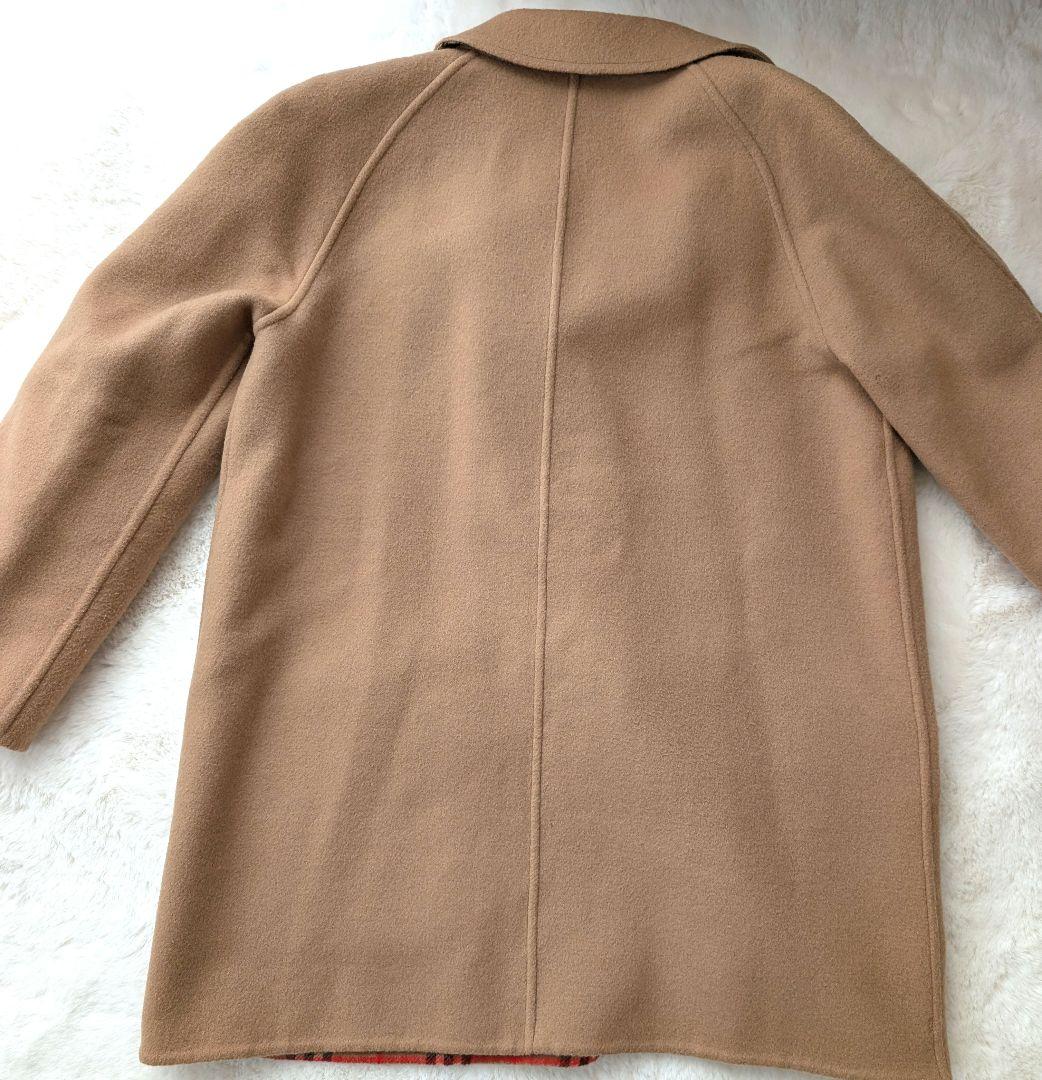 美品 バーバリー リバーシブルコート ノバチェック ダブルフェイス 三陽商会