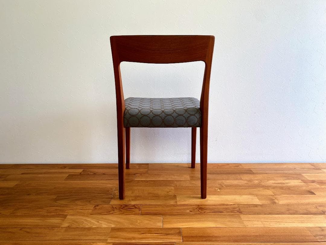 こでまり スウェーデン製 チーク チェア ミナペルホネン仕上済