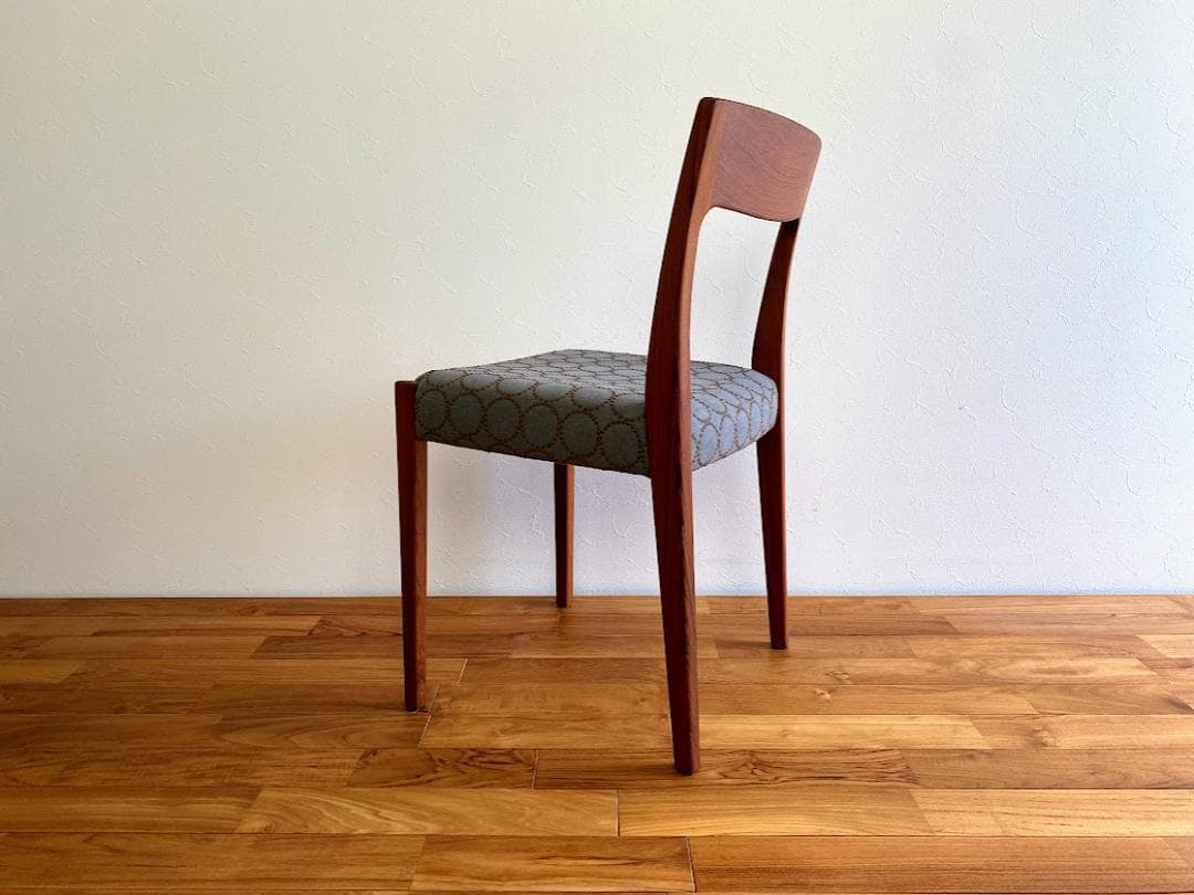 こでまり スウェーデン製 チーク チェア ミナペルホネン仕上済