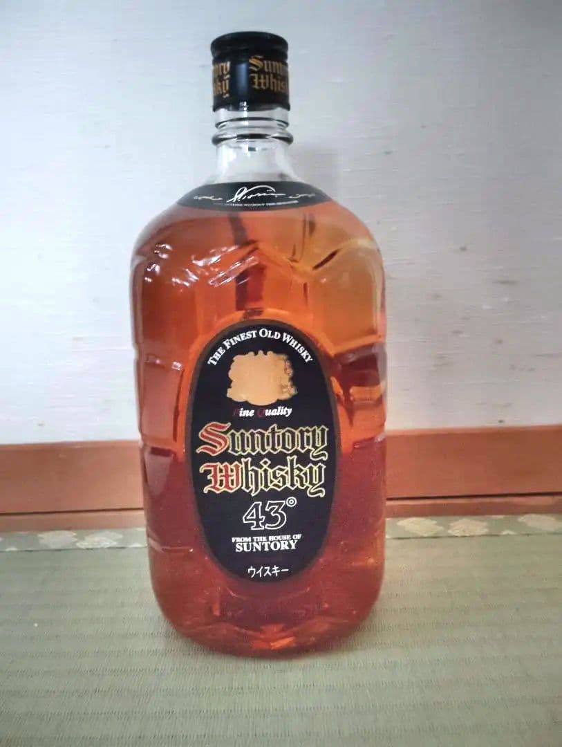 サントリーウイスキー 43°　角瓶　黒　1920ml