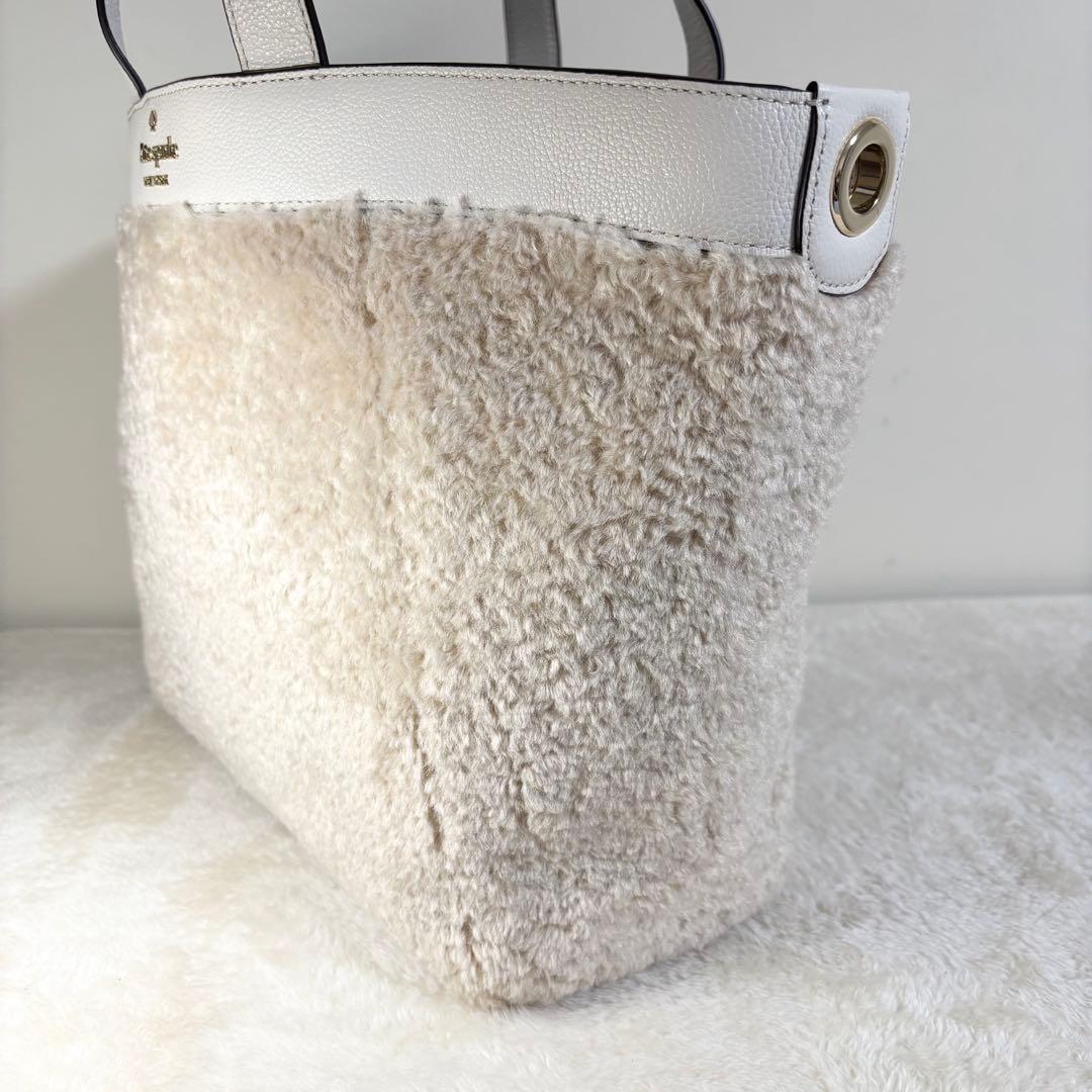 【Kate spade】ケイトスペード 美品 ロージー サッチェル ファー