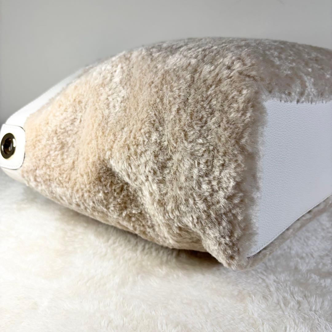 【Kate spade】ケイトスペード 美品 ロージー サッチェル ファー