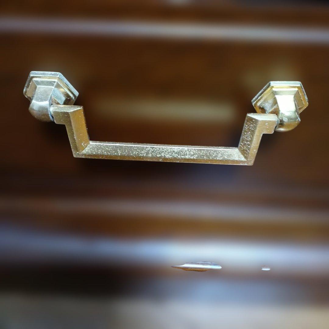 【マルニ】コーナーキャビネット　サイドキャビネット　飾り棚　地中海　左