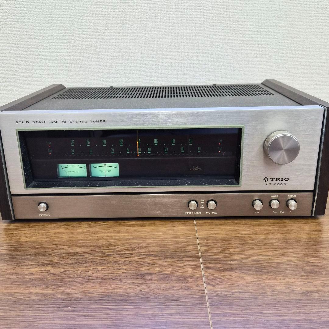 TRIO KT-4005 SOLID STATE AM/FM ステレオチューナー