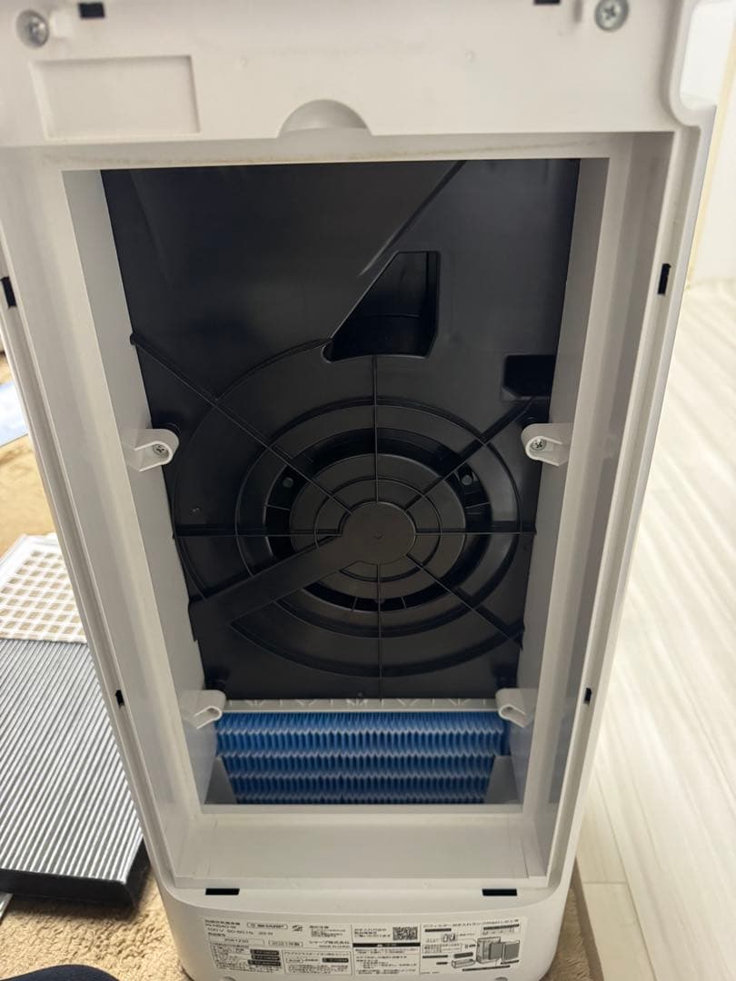 SHARP 加湿空気清浄機 KI-NS40-W ホワイト 2021年製