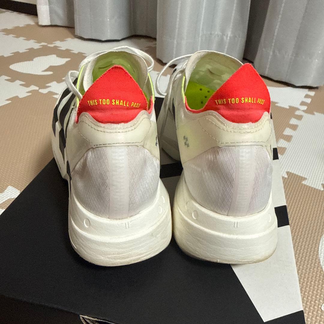 【値下げ中】アディオスプロ4 28.0 白×黒