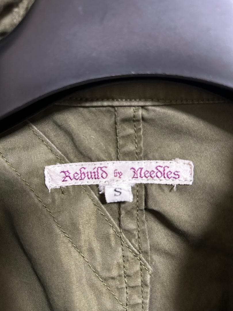 Rebuild by Needles 再構築 ツギハギ ミリタリー ジャケット
