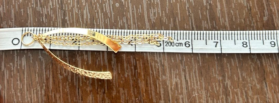 K18YG スイングデザインチャーム