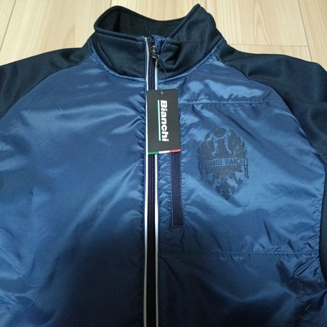 タグ付未使用 Bianchi ビアンキ サイクルジャケット L ブルゾン 自転車