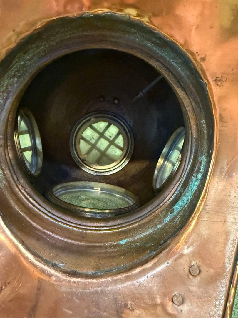 潜水ヘルメット　置物　オブジェ