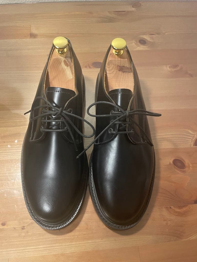 nps プレーントゥ サービスシューズ UK6