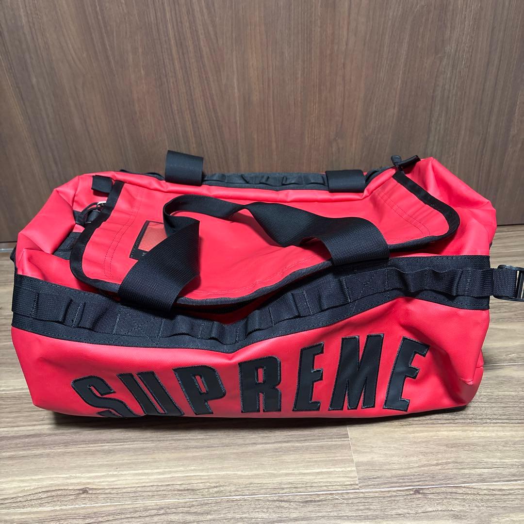 SUPREME THE NORTH FACE ボストンバッグ レッド