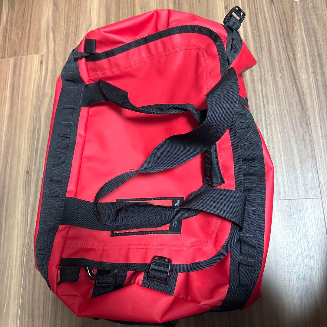 SUPREME THE NORTH FACE ボストンバッグ レッド