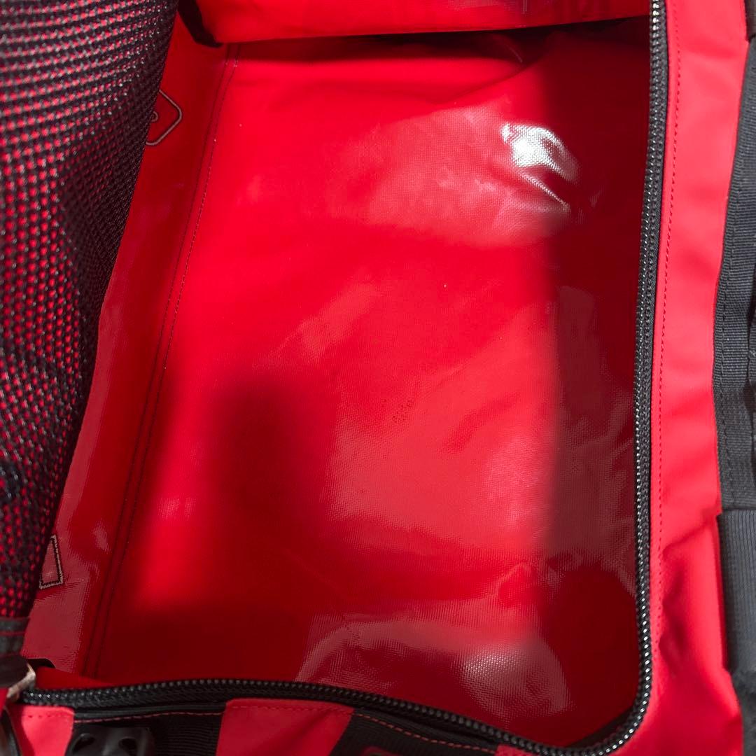 SUPREME THE NORTH FACE ボストンバッグ レッド