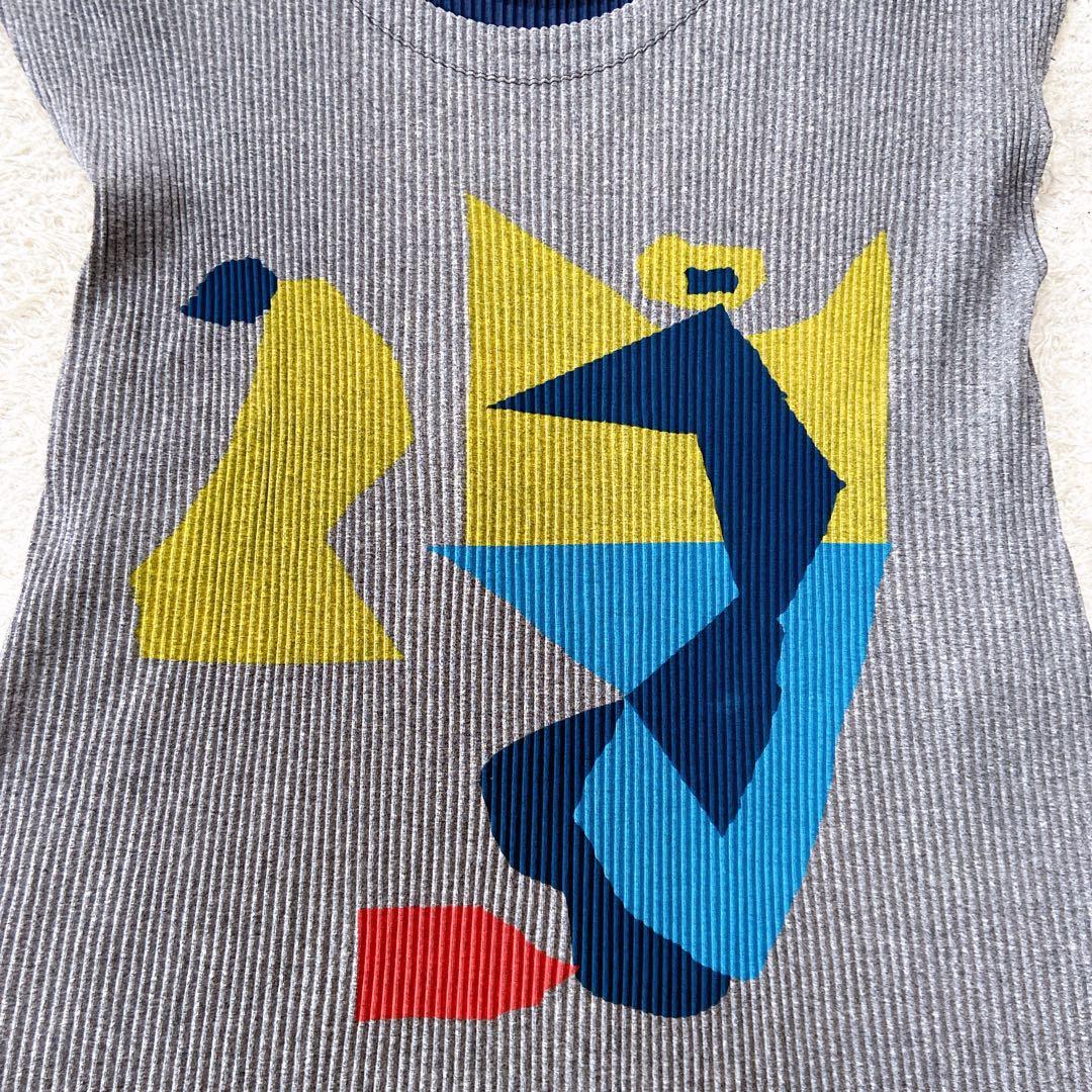 プリーツプリーズ　イッセイミヤケ チュニックワンピース　L