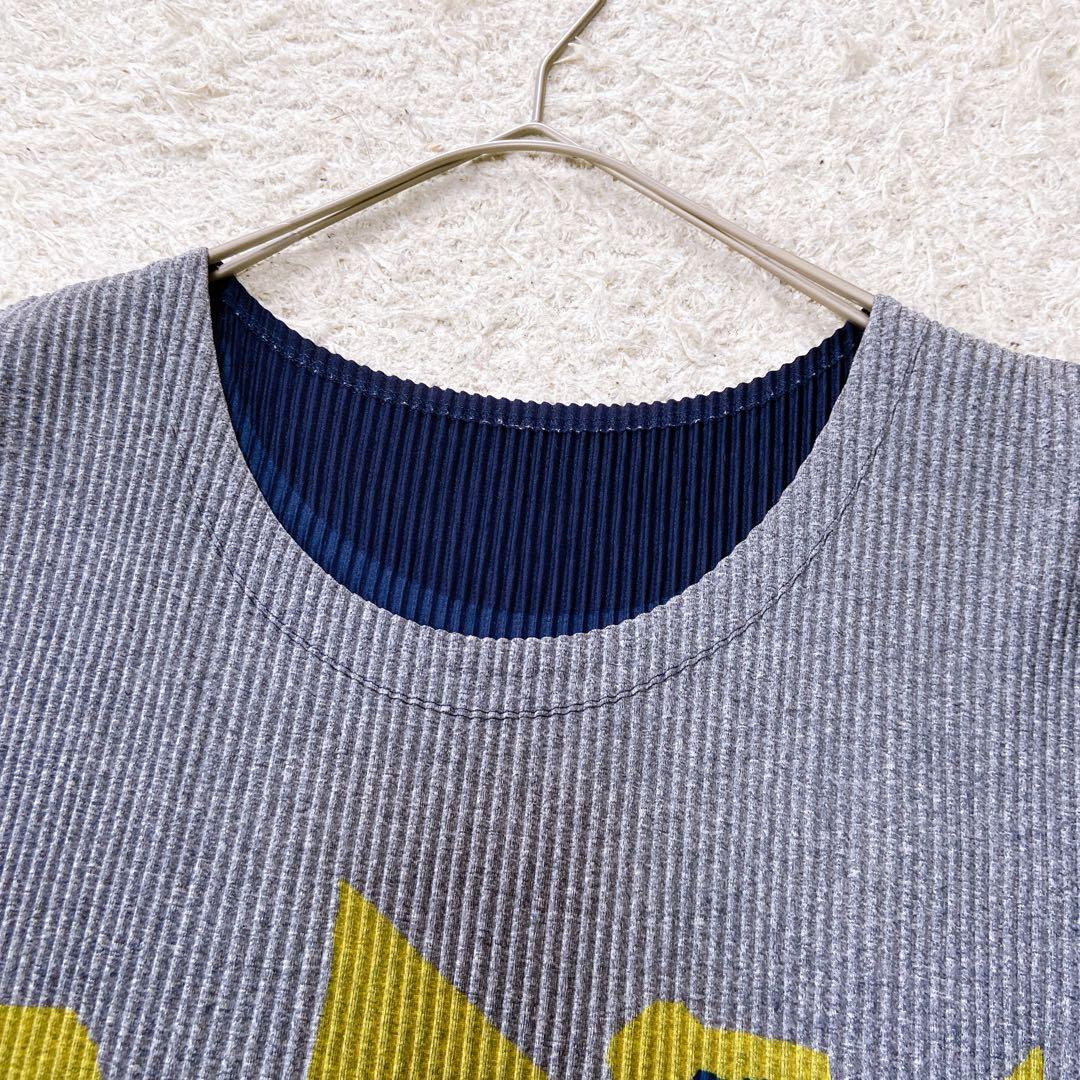 プリーツプリーズ　イッセイミヤケ チュニックワンピース　L