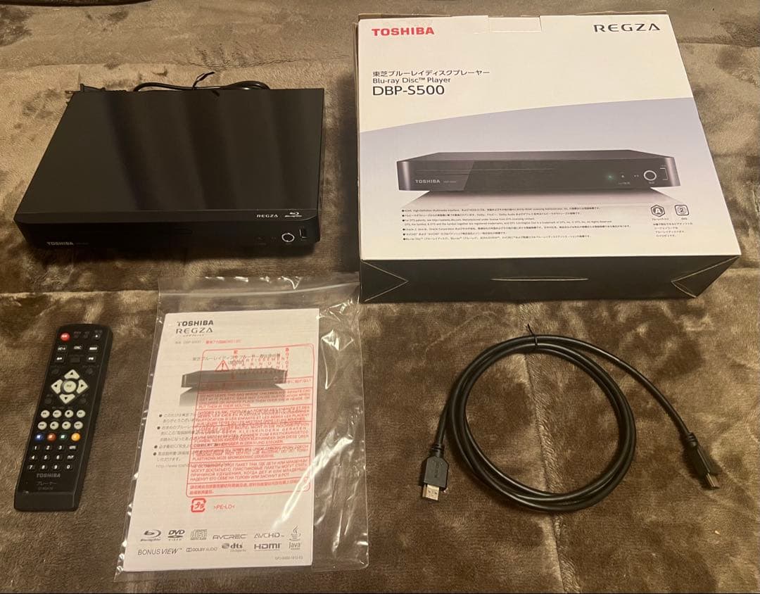 TOSHIBA（東芝） DBP-S500 ブルーレイプレーヤー