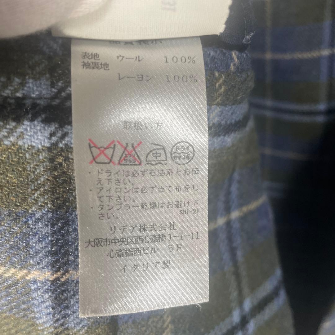 LARDINI テーラードジャケット グレー・ブルー