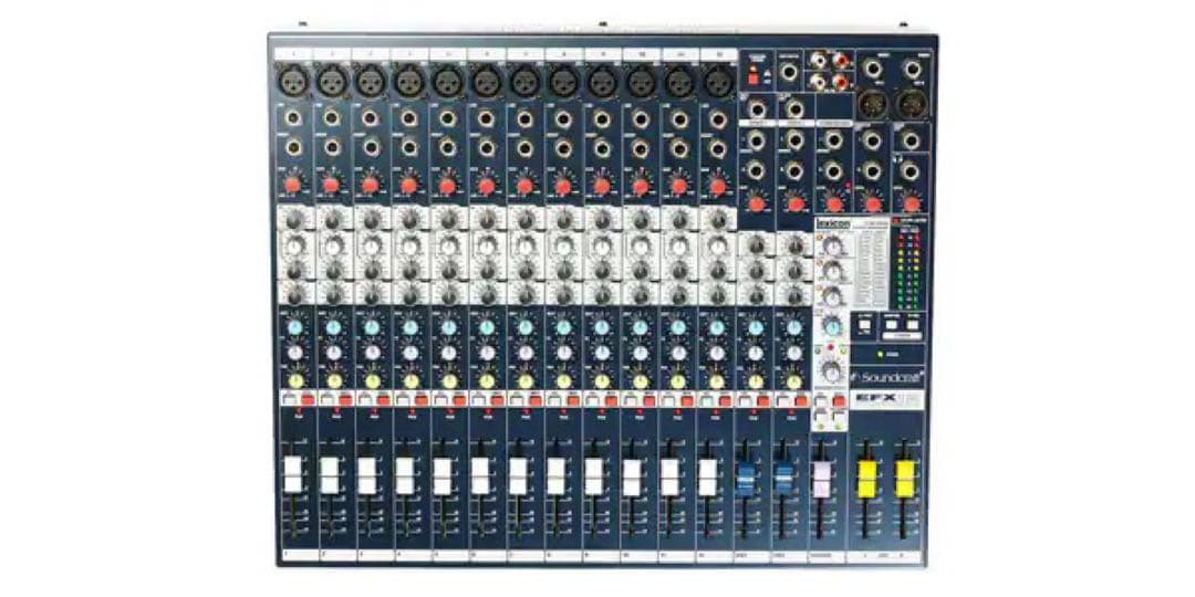 Soundcraft EFX12 16chアナログミキサー 美品