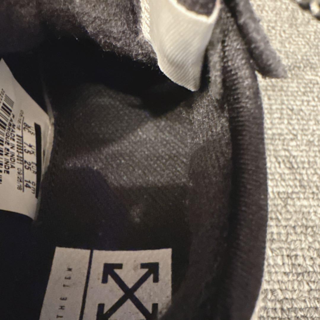 ナイキ エアフォース 1 ロー オフホワイト キッズ 14