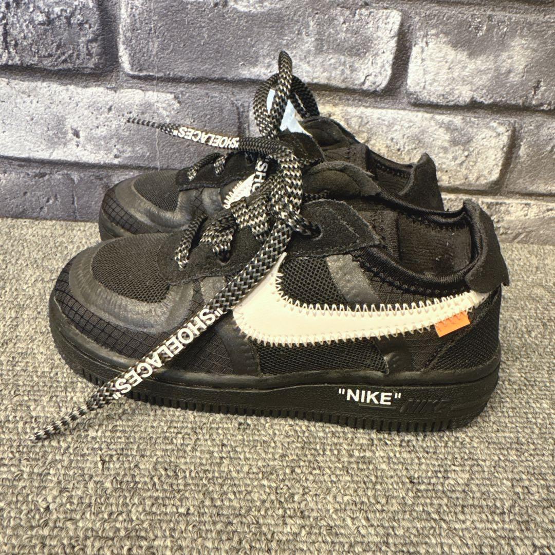 ナイキ エアフォース 1 ロー オフホワイト キッズ 14