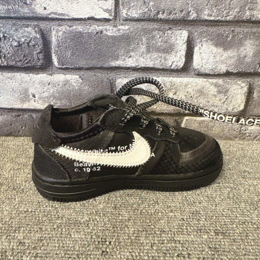 ナイキ エアフォース 1 ロー オフホワイト キッズ 14