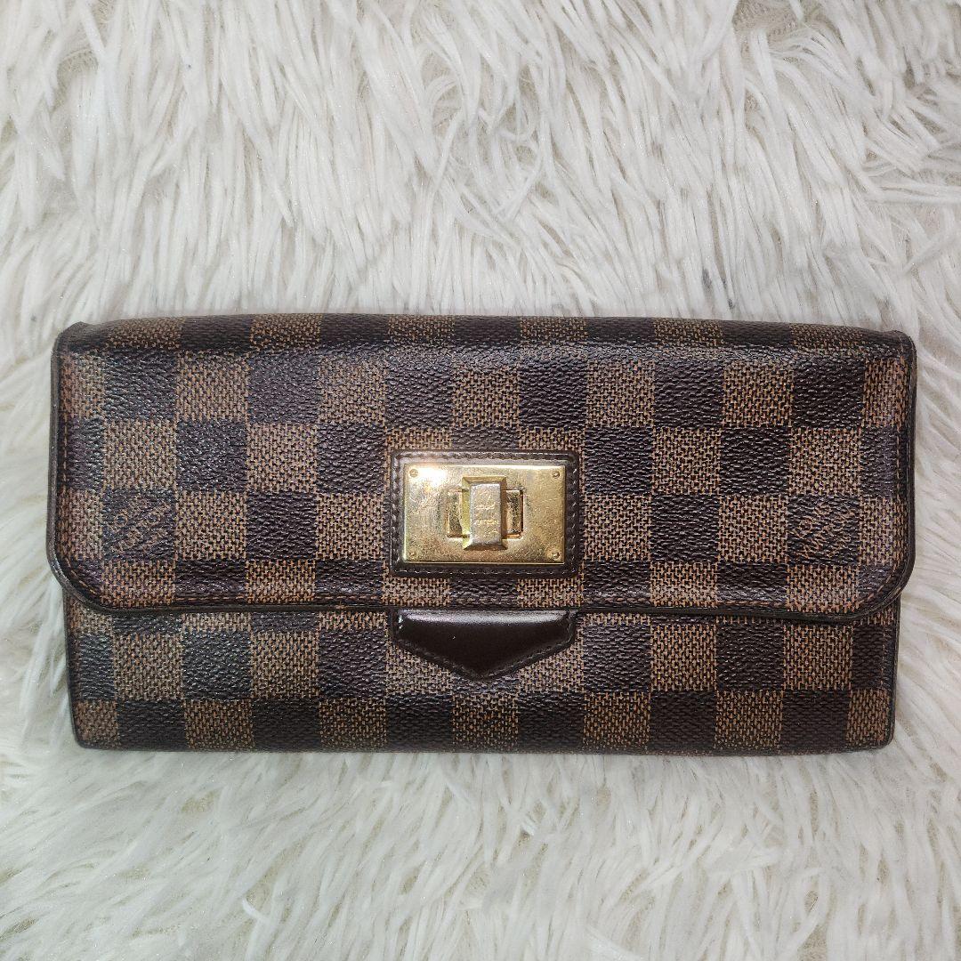 ルイヴィトン　ダミエ ポルトフォイユ ローズベリー　長財布