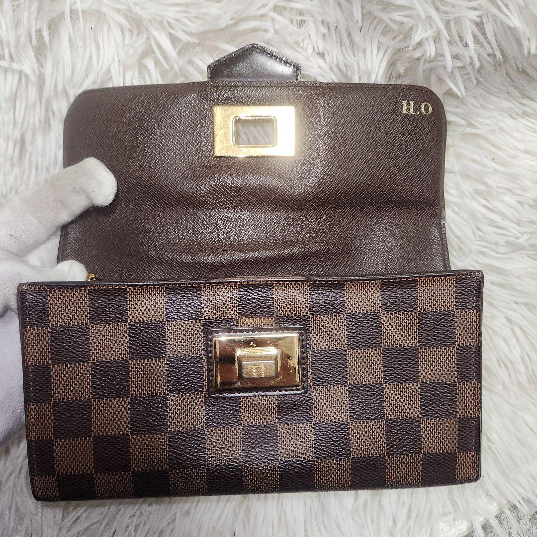 ルイヴィトン　ダミエ ポルトフォイユ ローズベリー　長財布