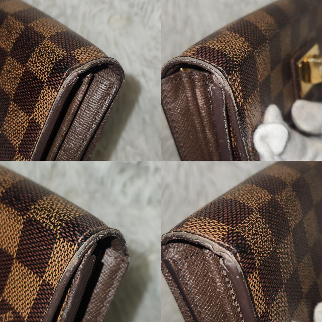 ルイヴィトン　ダミエ ポルトフォイユ ローズベリー　長財布