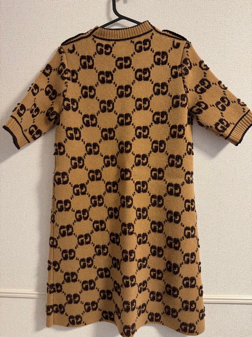 GUCCI GGロゴ ニット ワンピース Mサイズ