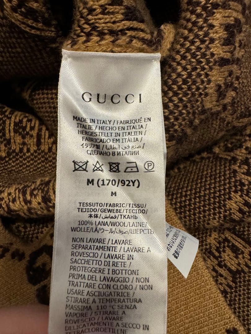 GUCCI GGロゴ ニット ワンピース Mサイズ