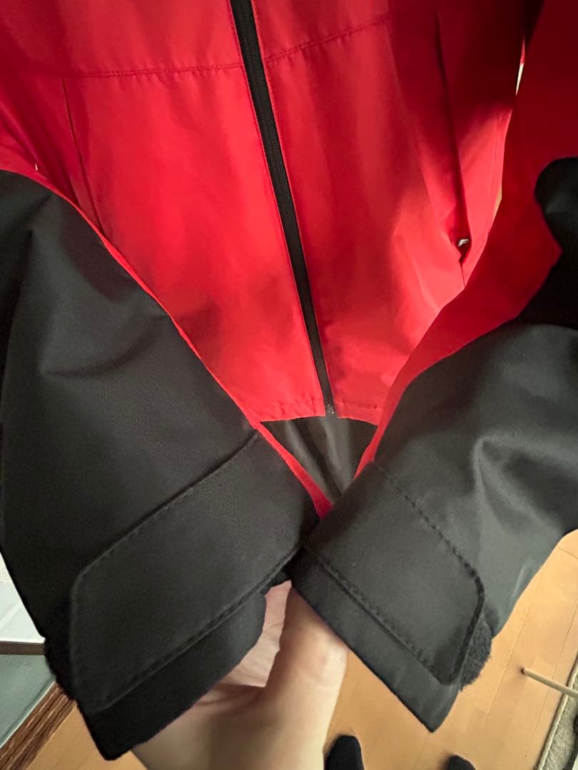 美品Mizuno 子供スキーウェア160 レッド/ブラック