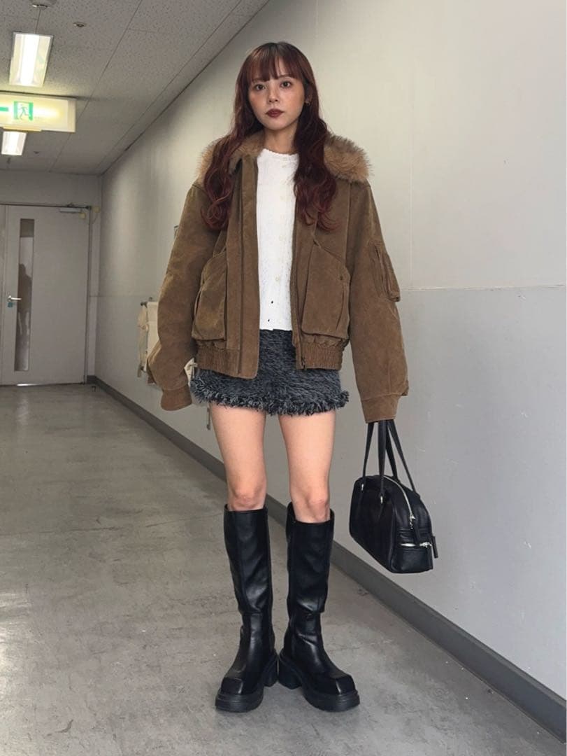 SLY WASHED PUFFER BZ ウォッシュド パッファー ブルゾン