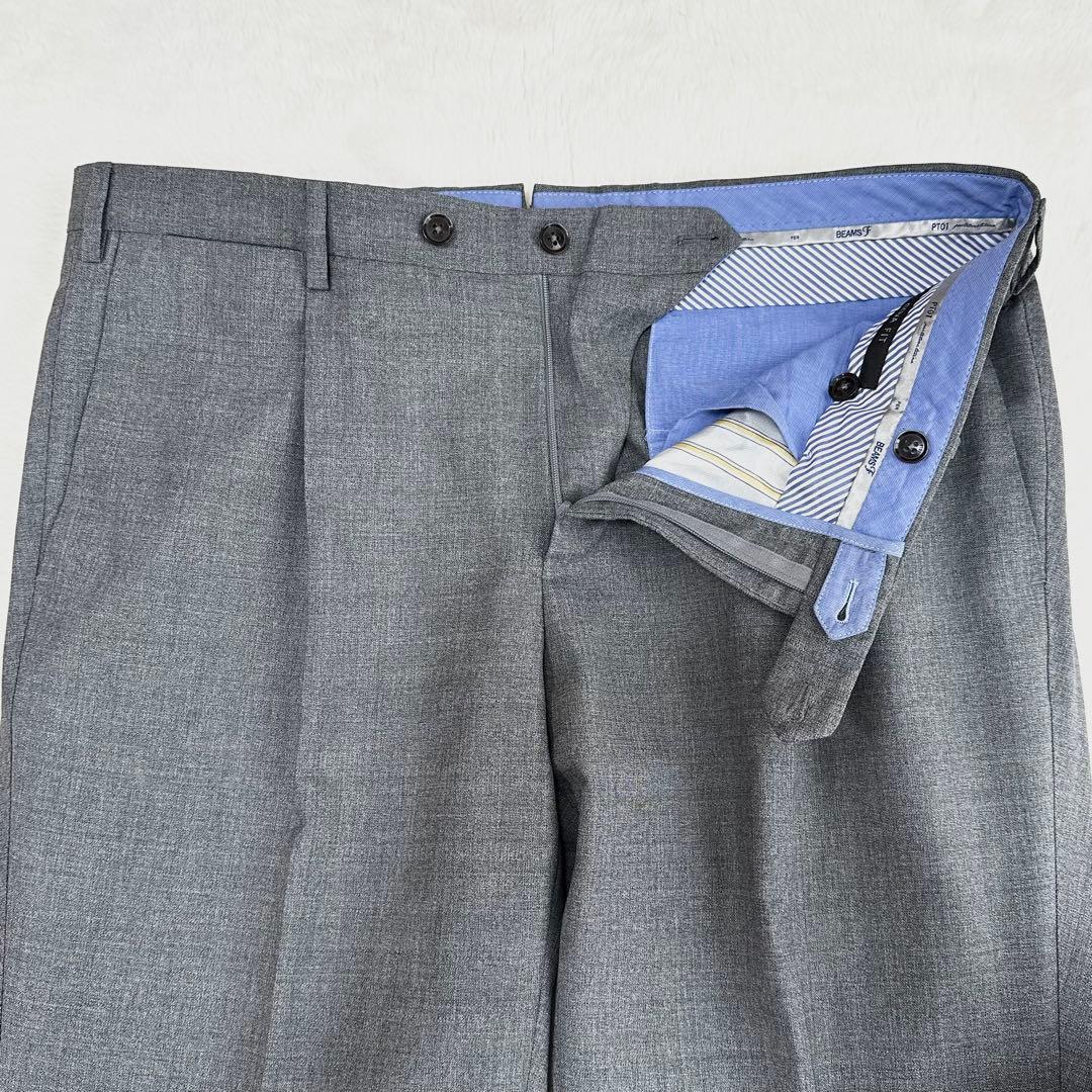 希少 PT01 x BeamsF コラボ トラベラーパンツ 52 XL グレー