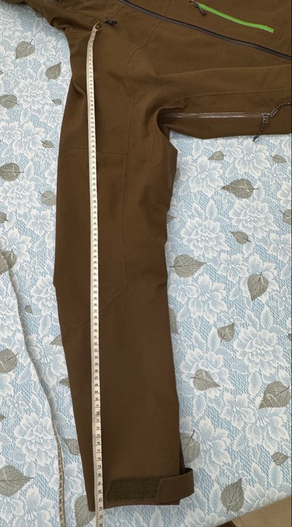 patagonia スキー /スノーボードウェア ブラウン/グリーン 男性用 M