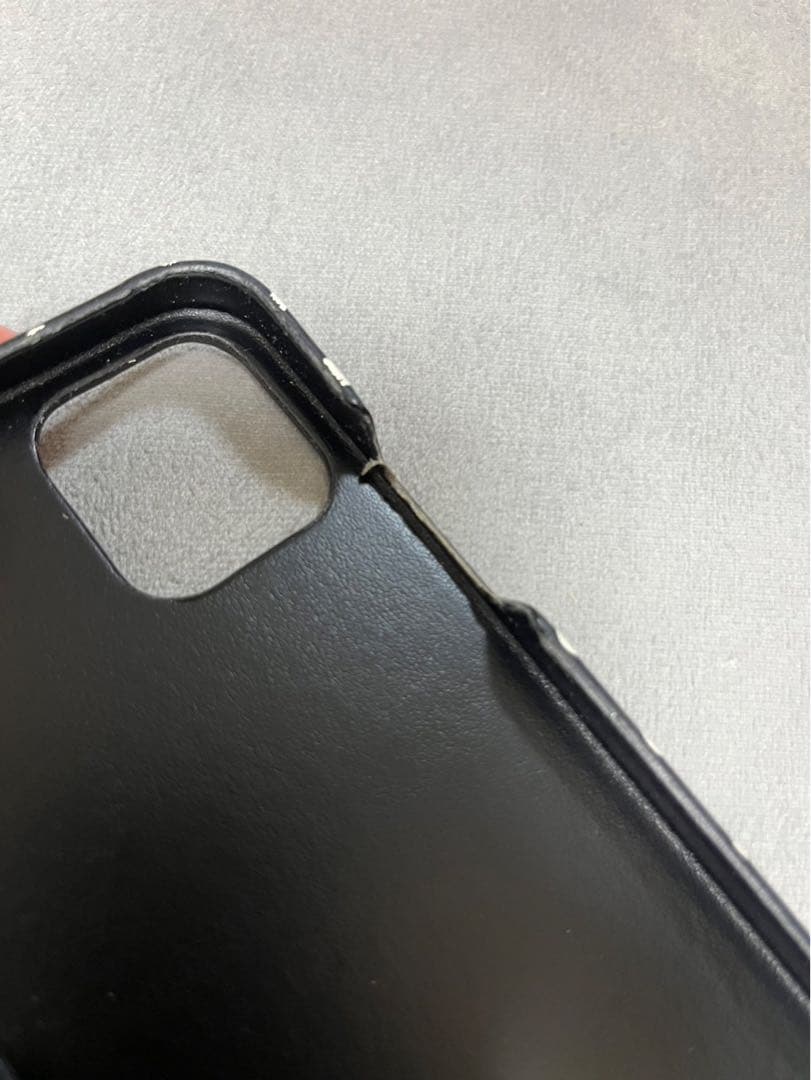 miumiu ドット柄レザースマホケース　iPhone12Pro Max