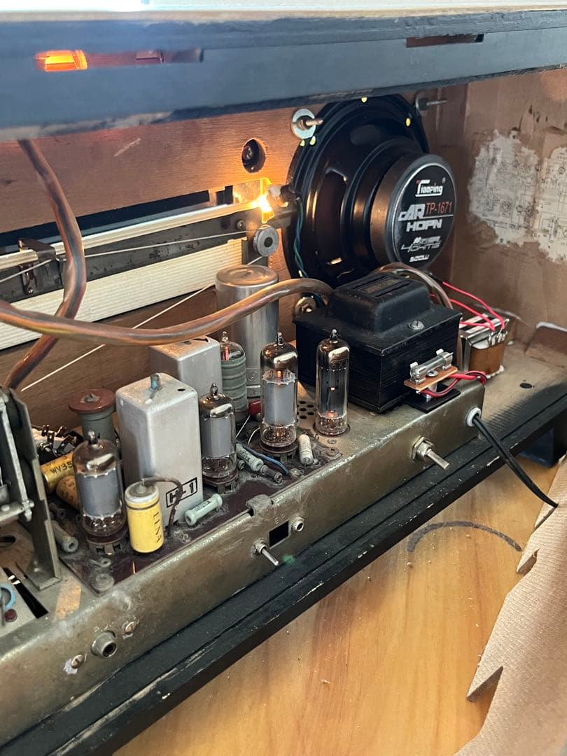 General 真空管ラジオ リペア済