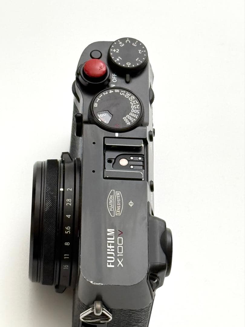 ［自作ミストフィルター、予備バッテリー、フィルム付き］x100v 富士フィルム