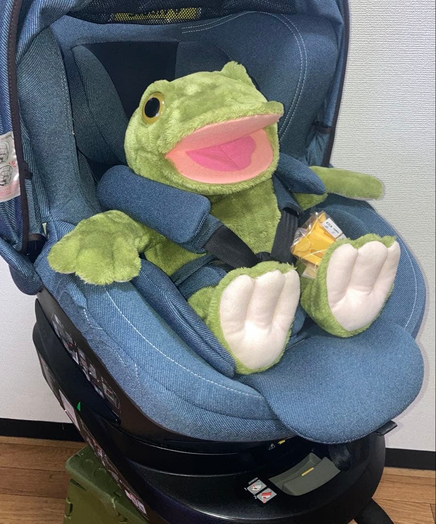 さーちゃん⭐️クルット4 Oui ISOFIX チャイルドシートクリーニング