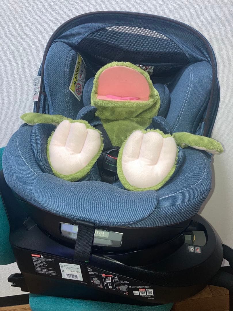 さーちゃん⭐️クルット4 Oui ISOFIX チャイルドシートクリーニング