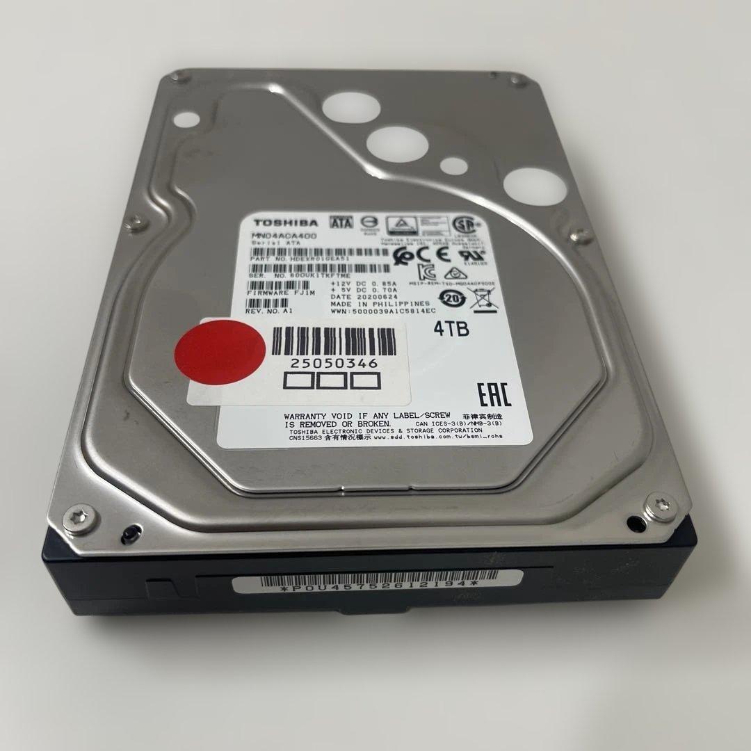 TOSHIBA MN04ACA400E 4TB HDD (管:25050346)