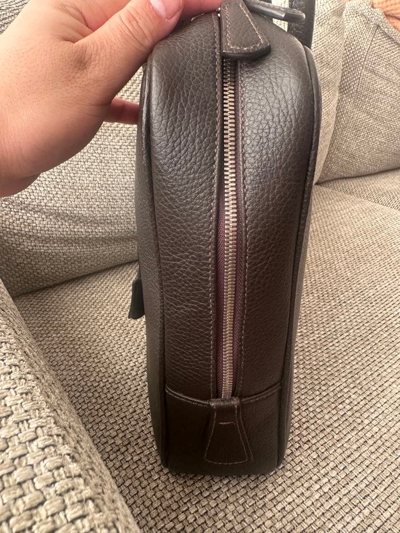 定価30万⭐️ALFREDO BERETTA⭐️シボ皮‼️ブリーフケース‼️美品⭐️