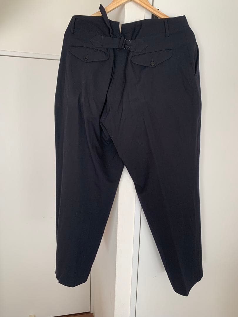 COMOLI ウールギャバ ２タックパンツ N03-03001 size3