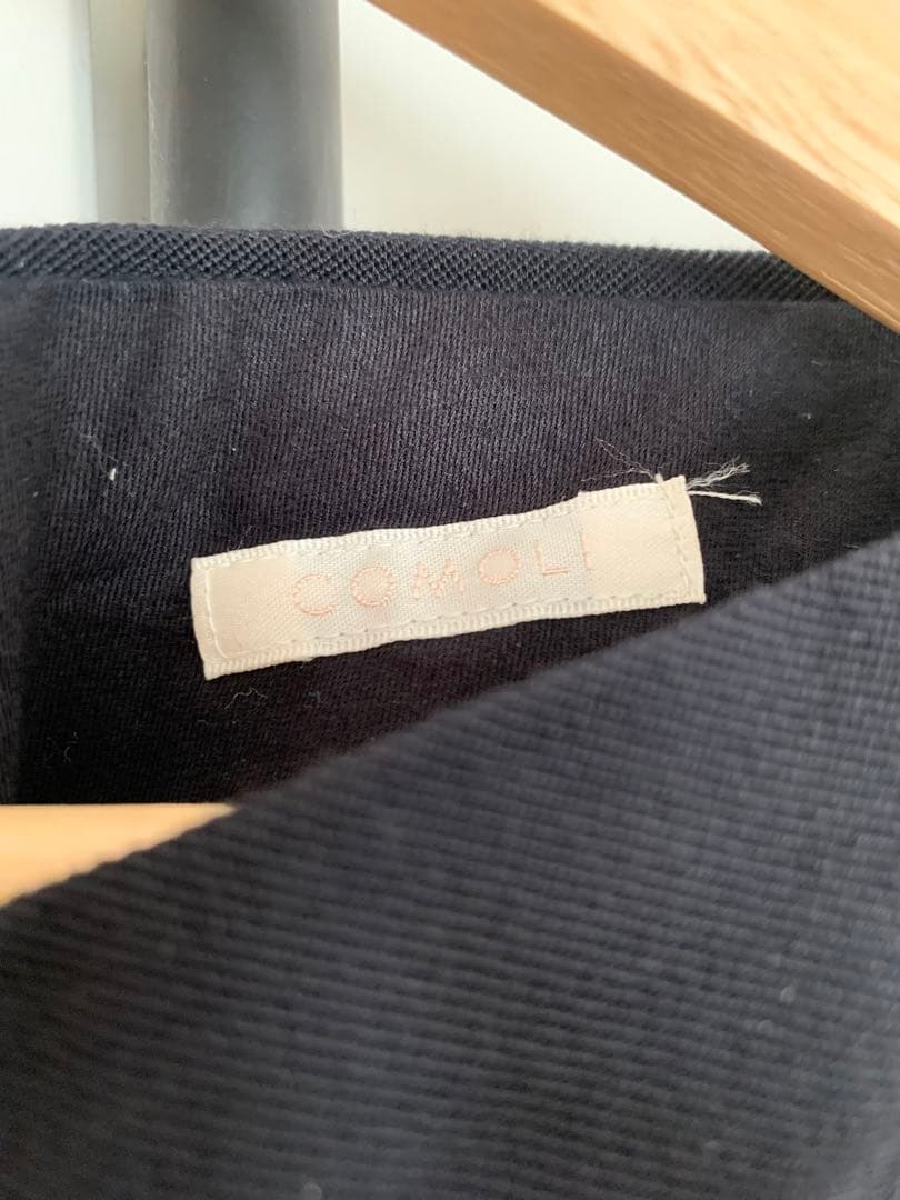 COMOLI ウールギャバ ２タックパンツ N03-03001 size3