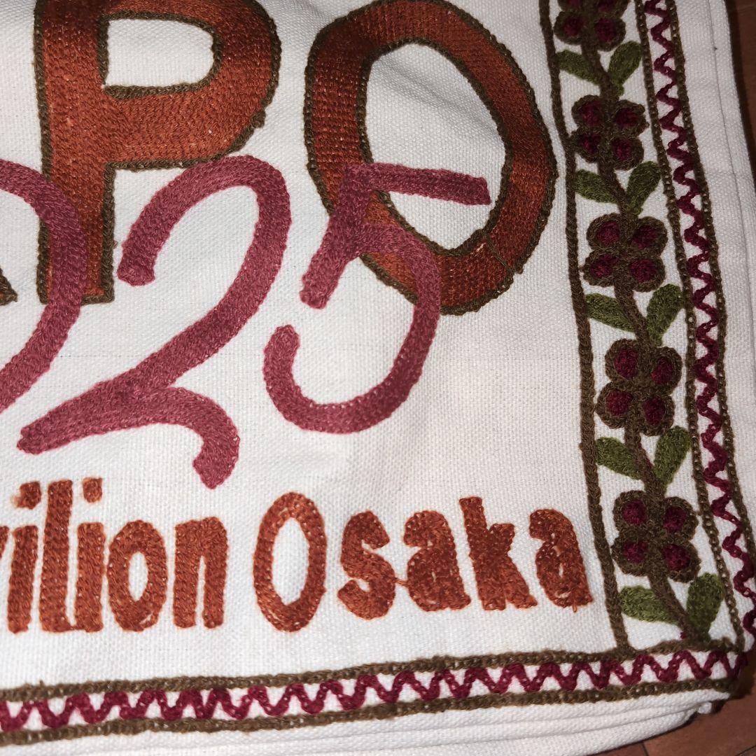 大阪関西万博　ネパール　刺繍　トートバッグ　会場限定品　　エコバッグ